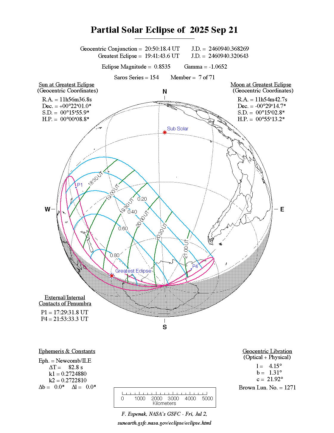 2025 Solar Eclipse Map Solar eclipse of September 21, 2025 Wikipedia