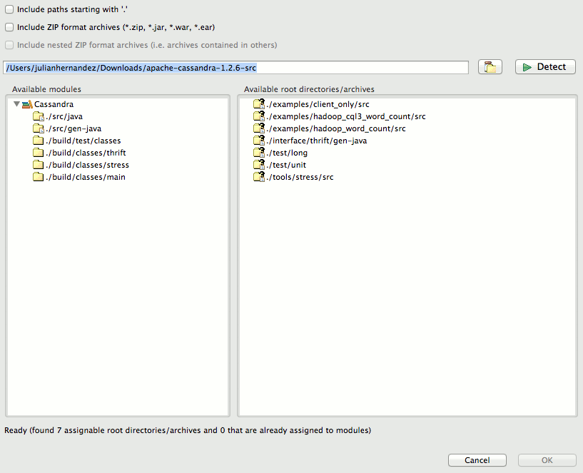 7.1.6. Creating a Java Module Manually