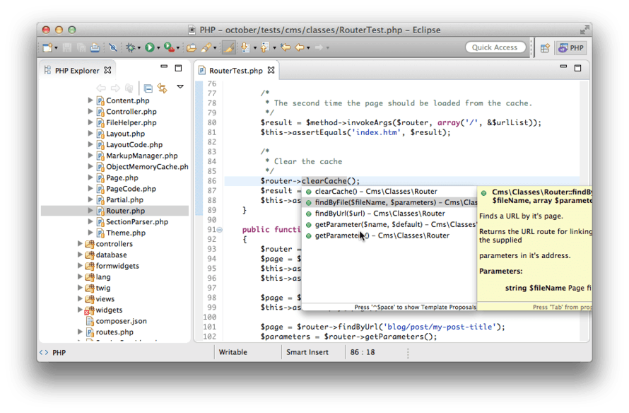 Eclipse PHP Development Tools The Eclipse Foundation