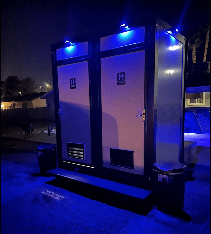 Las Vegas Portable Luxury Restroom Rentals Eclipse Waste Management