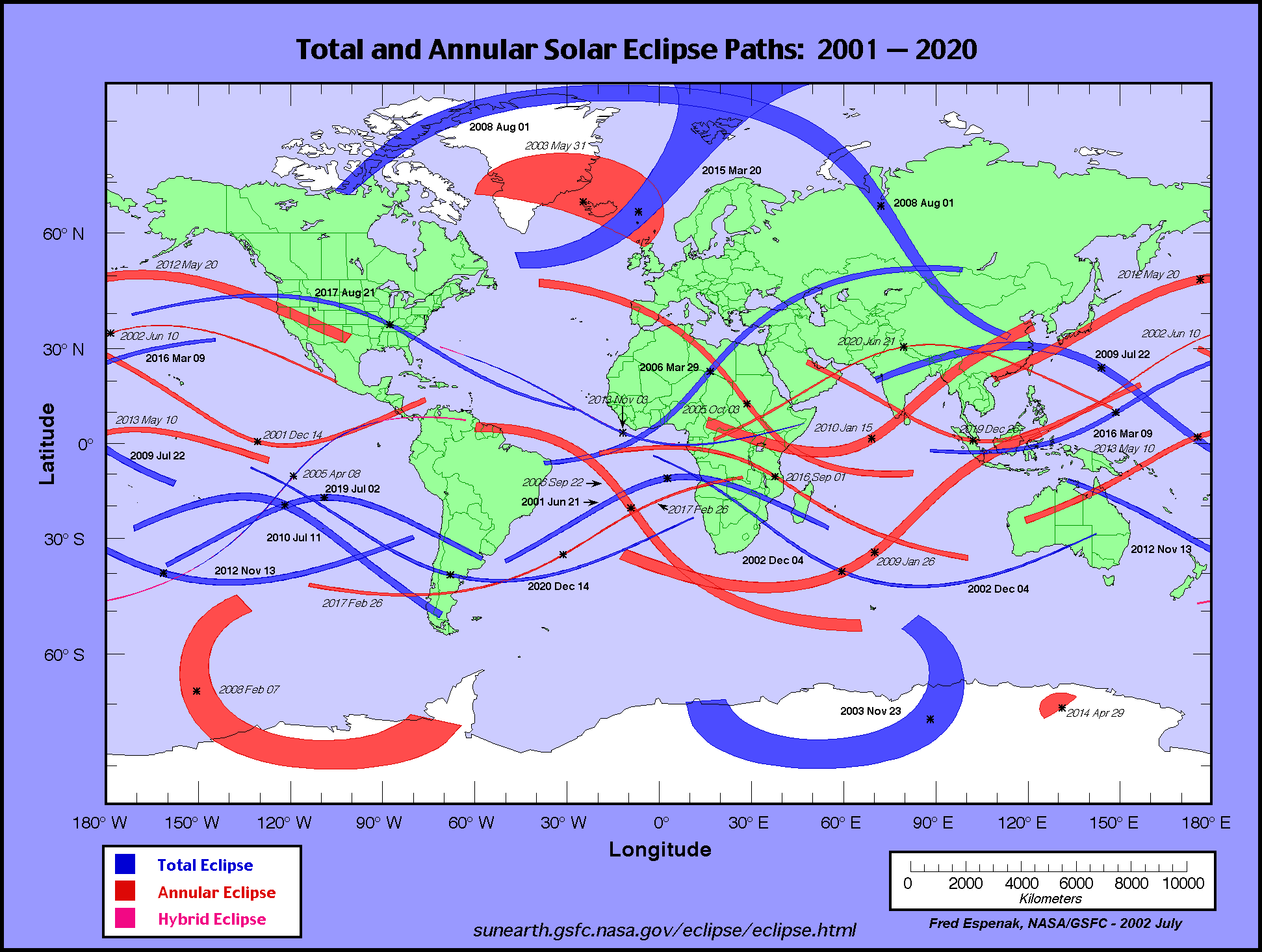 Android Compatible Iteractive Solar Eclipse Map EclipseWise Solar Eclipses