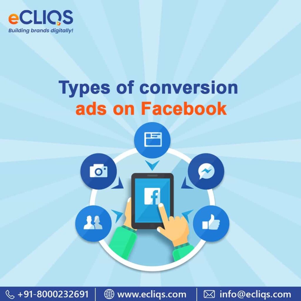 Types of Facebook Conversion Ads eCliqs Consulting