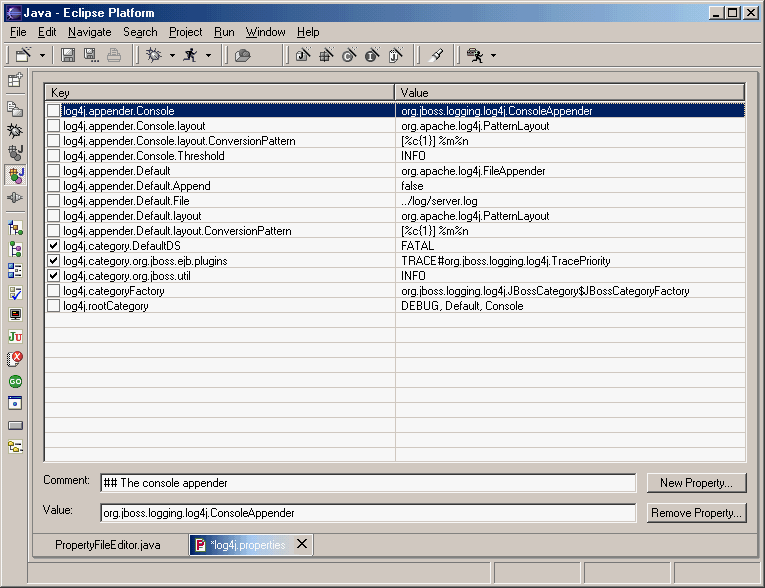 Eclipse Property File GUI Editor Plugin Home