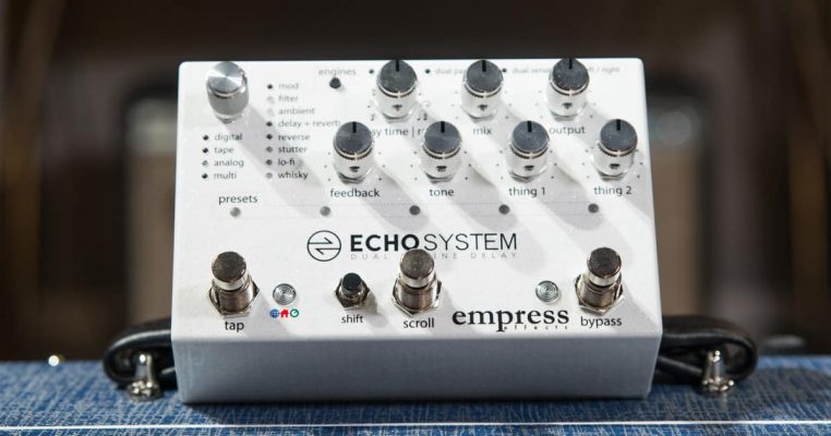 NEW Empress Echosystem Dual Engine Ambient Digital Analogue Tape Delay
