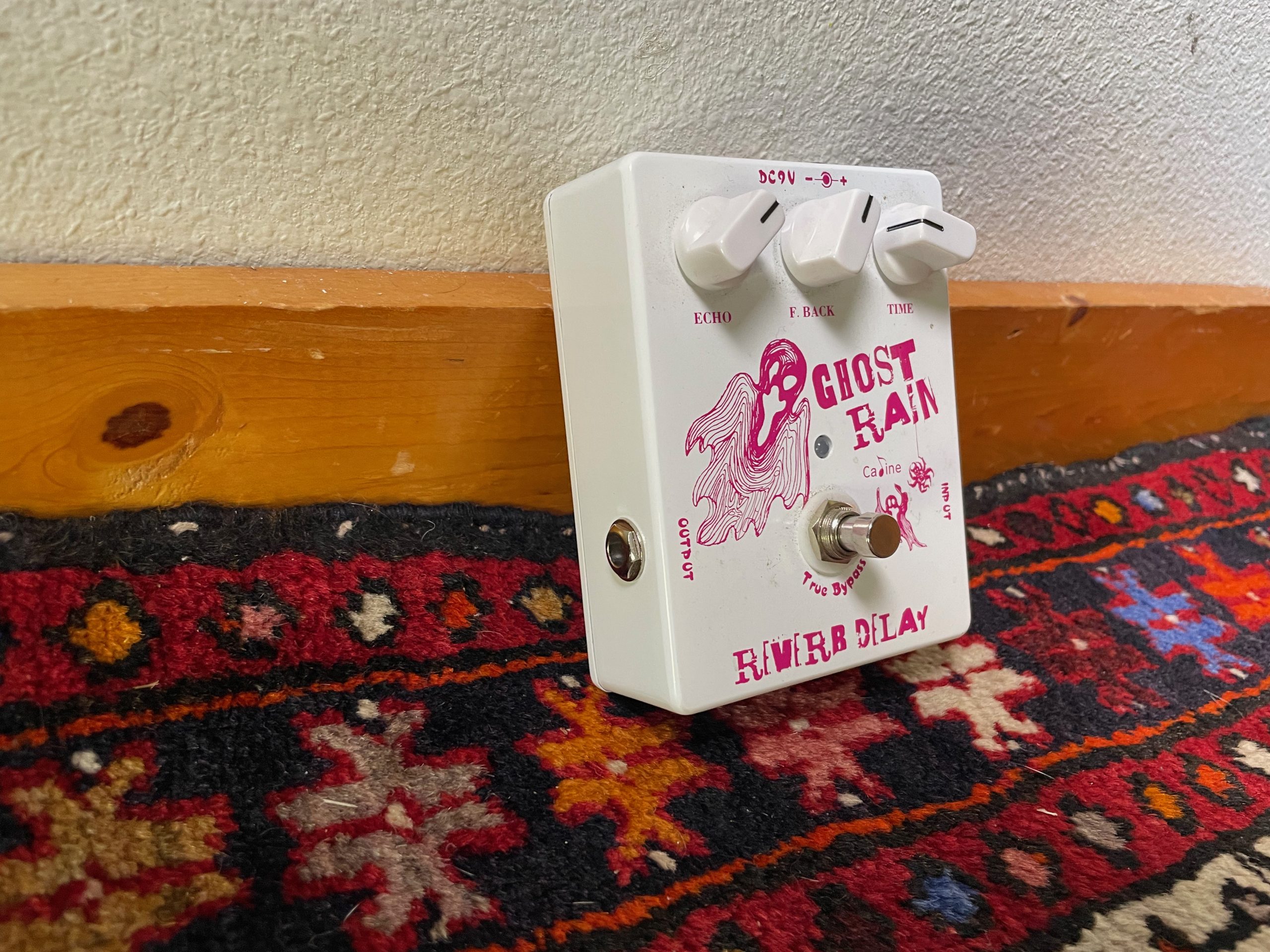 Caline CP41 Ghost Rain Reverb Delay Pedal Eclectic Sounds