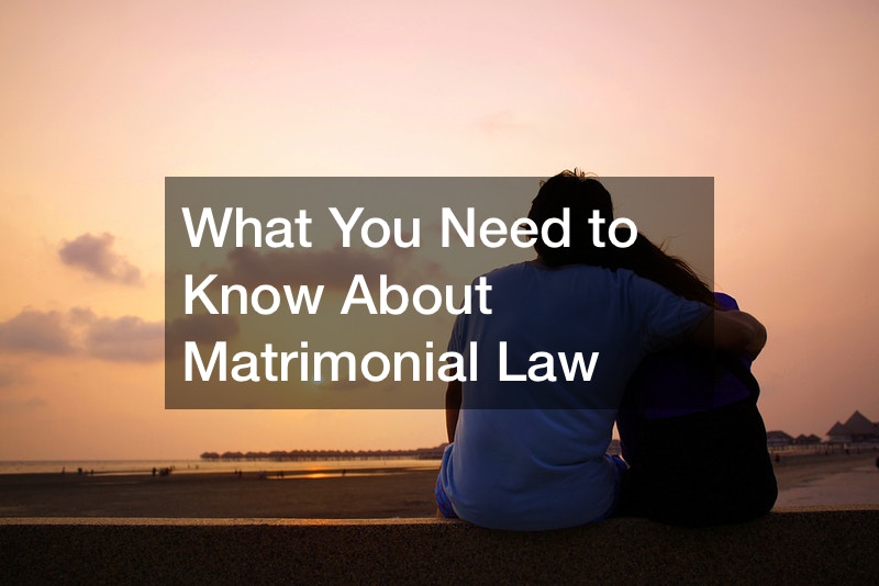 What You Need to Know About Matrimonial Law