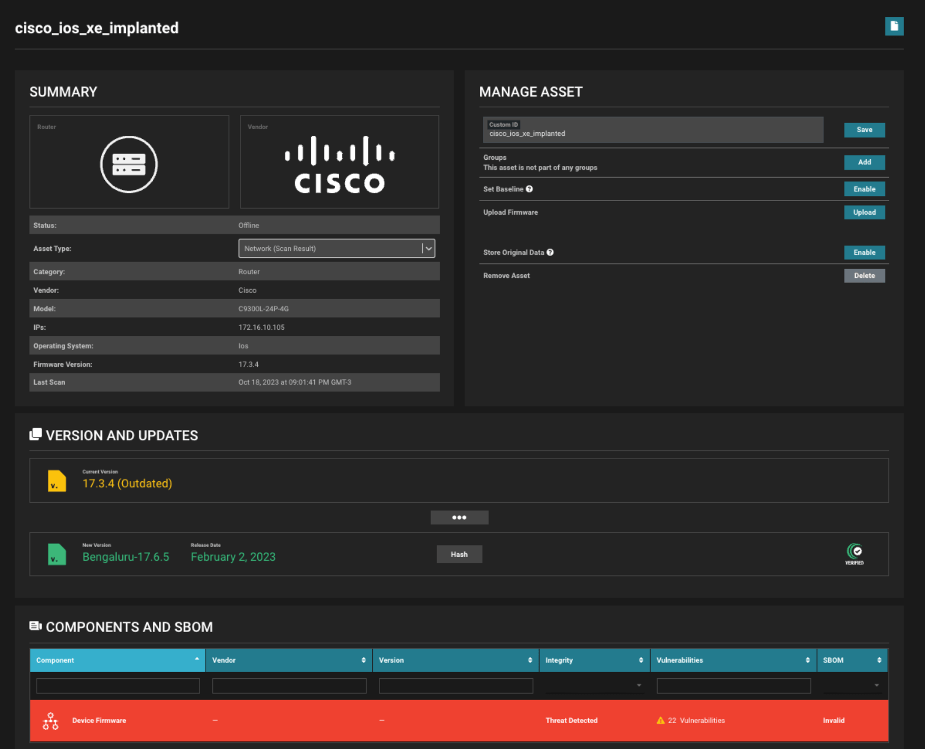 Cisco IOS XE ZeroDay Network Supply Chain Vulnerabilities Underscore
