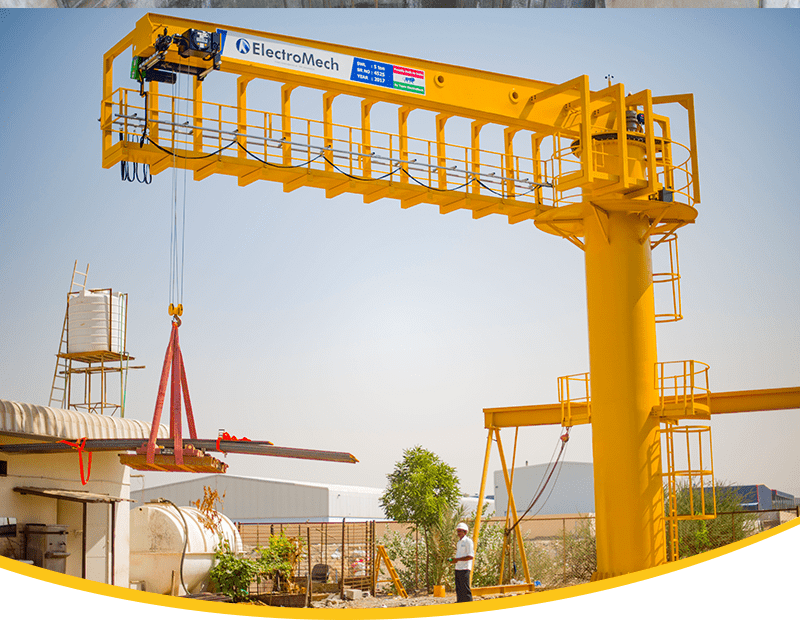 Jib Crane Manufacturer Jib Crane Supplier in Dubai Emech