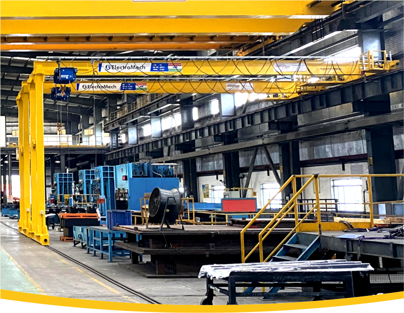 Semi Gantry Cranes Manufacturer & Supplier in Dubai Emech