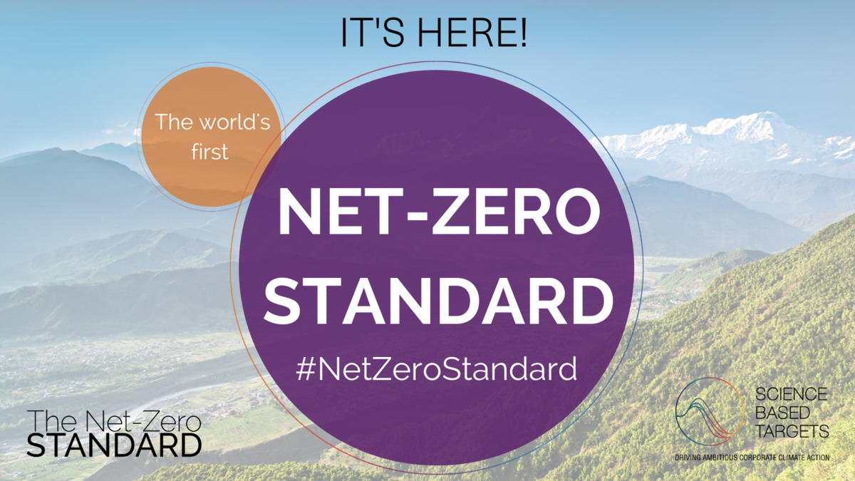 SBTi launches new NetZero Standard EcoAct