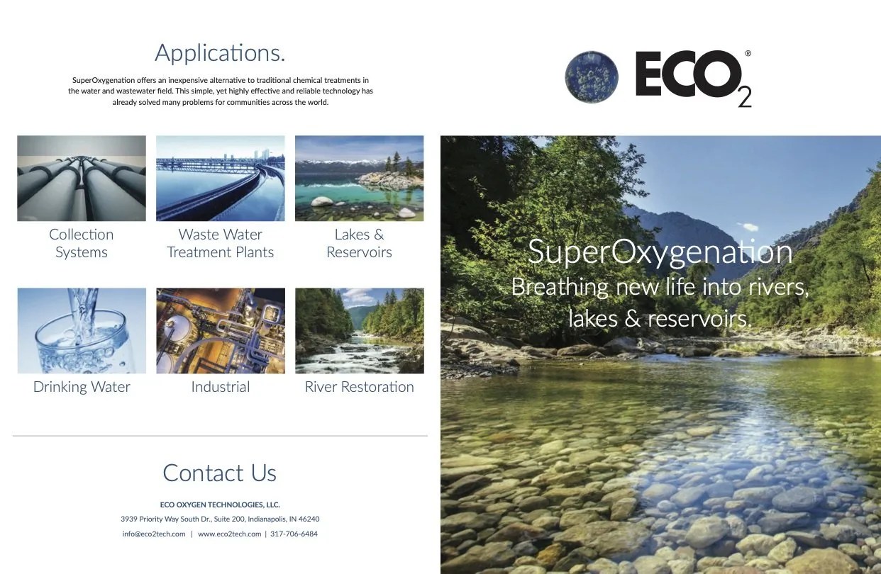 ECO2 Water Quality Brochure Technical Library ECO Oxygen Technologies