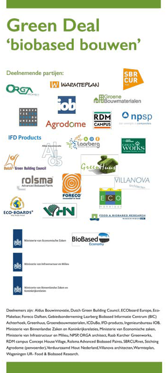 ECOBoards signed Green Deal ECOBoard international bv