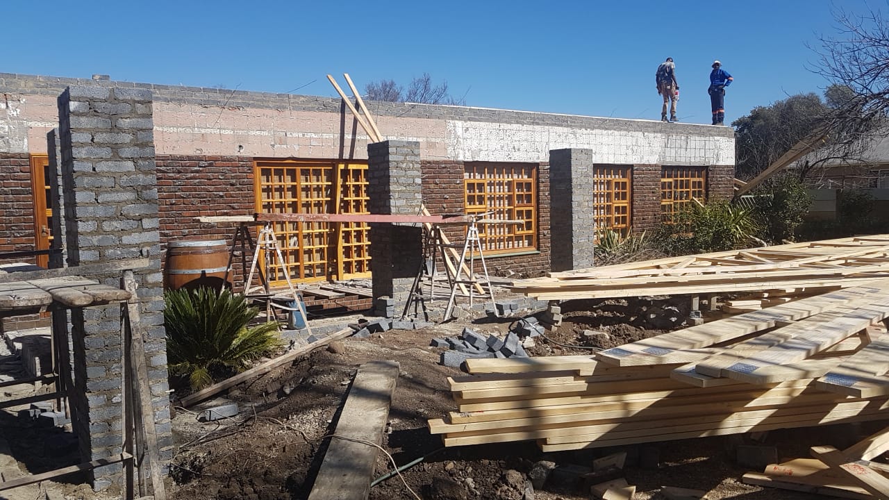 Complete ReRoofing Convert flat roof into pitched roof Germiston