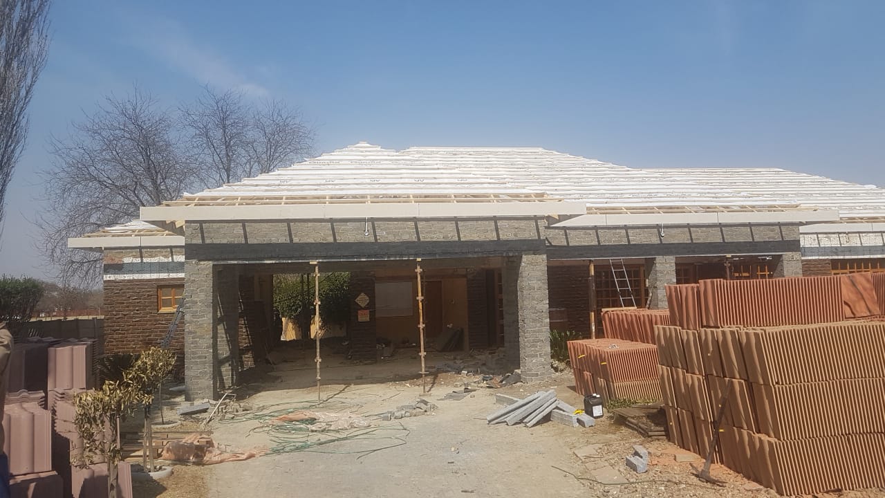 Complete ReRoofing Convert flat roof into pitched roof Germiston