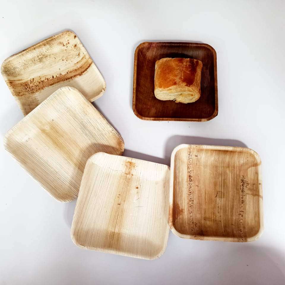 Areca Leaf Square Plate Areca Products Eco Ceylon