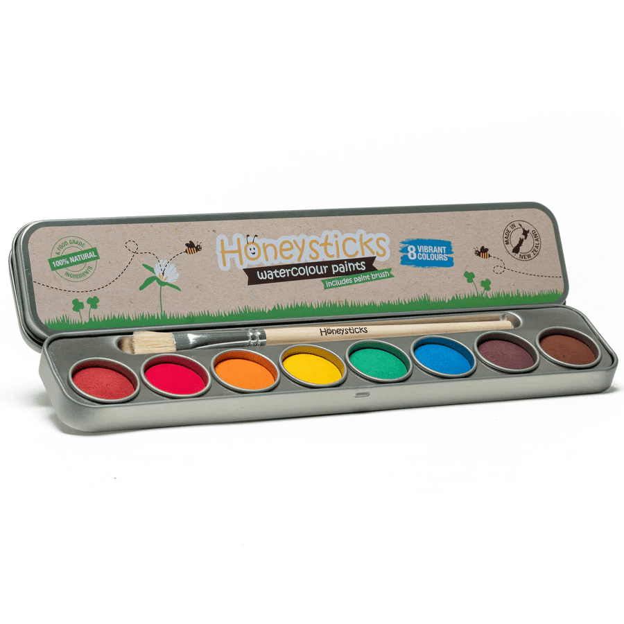 Honeysticks Natural Watercolour Paints Nontoxic & EcoFriendly