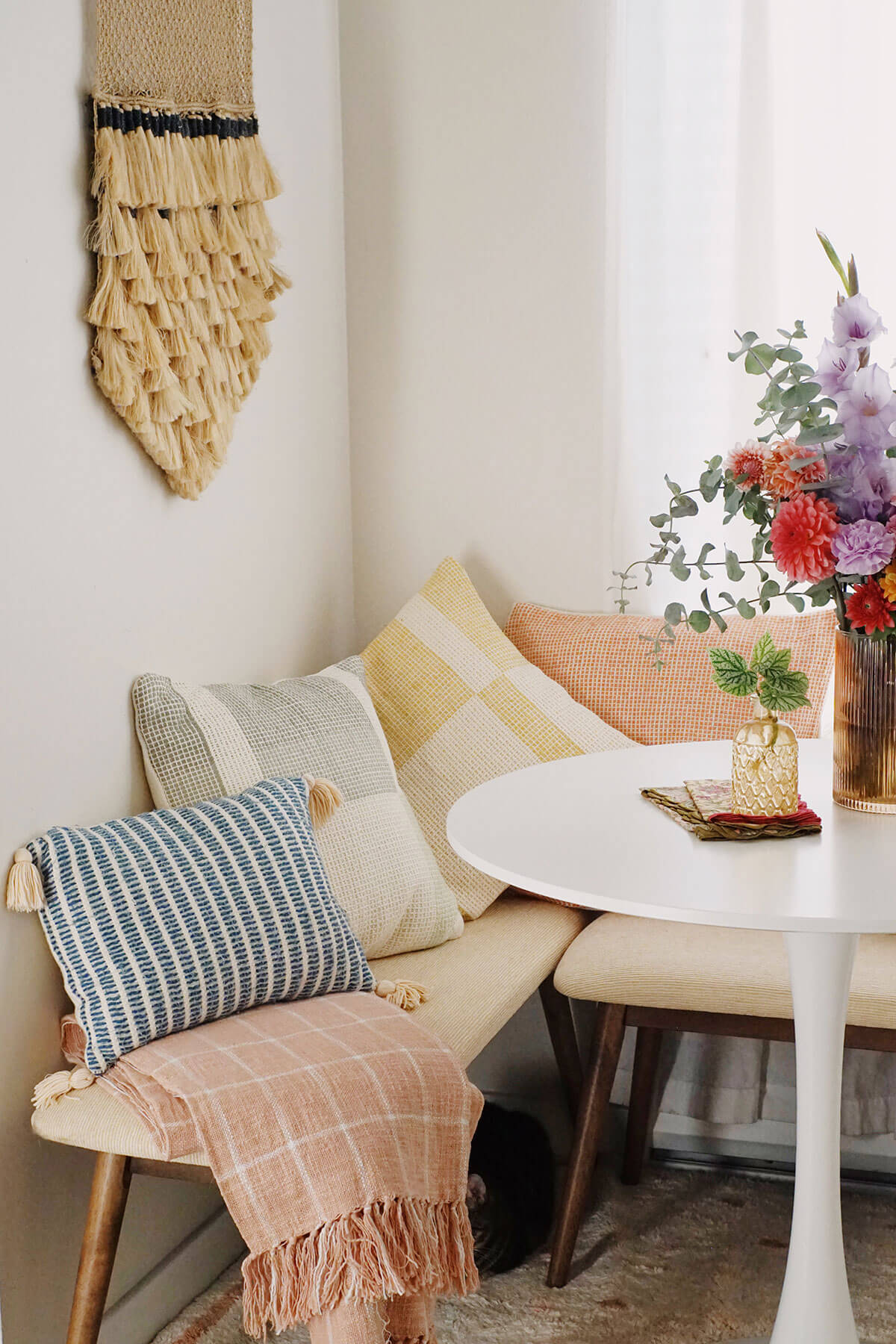 Dining Nook Ideas Ethically Made Rugs & Decor
