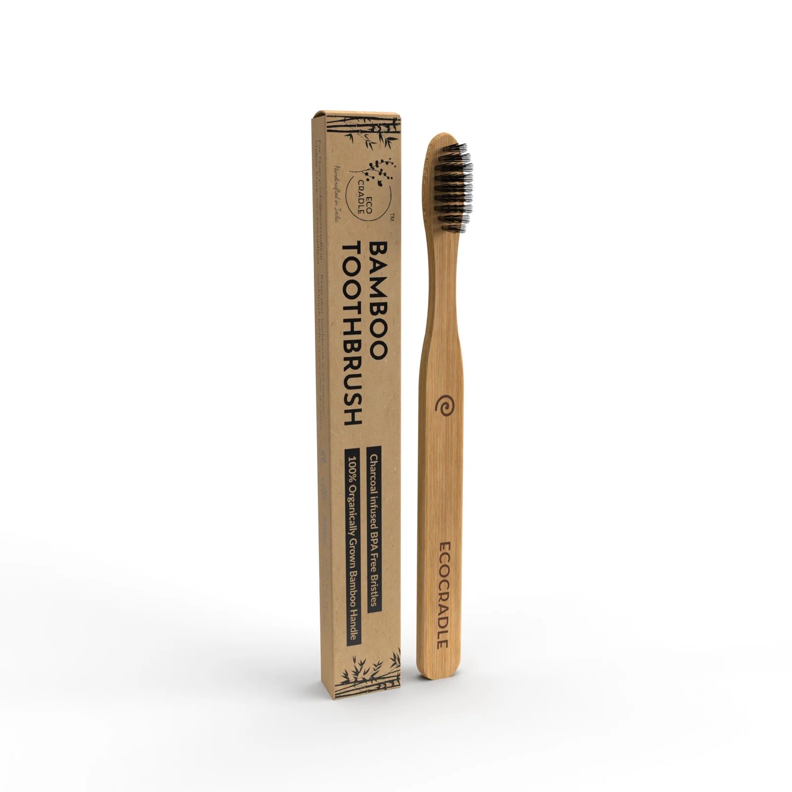 Bamboo Toothbrush, Kids Ecocradle