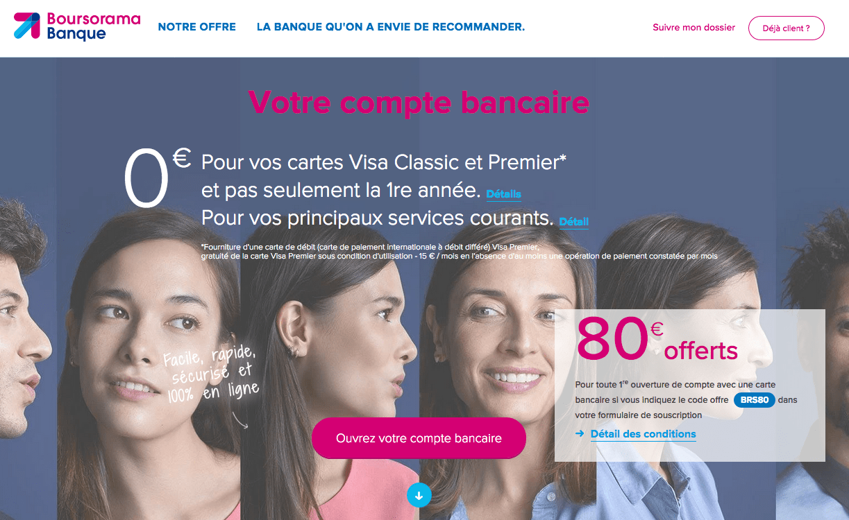 Boursorama Tout savoir sur la banque en ligne Ecodeal