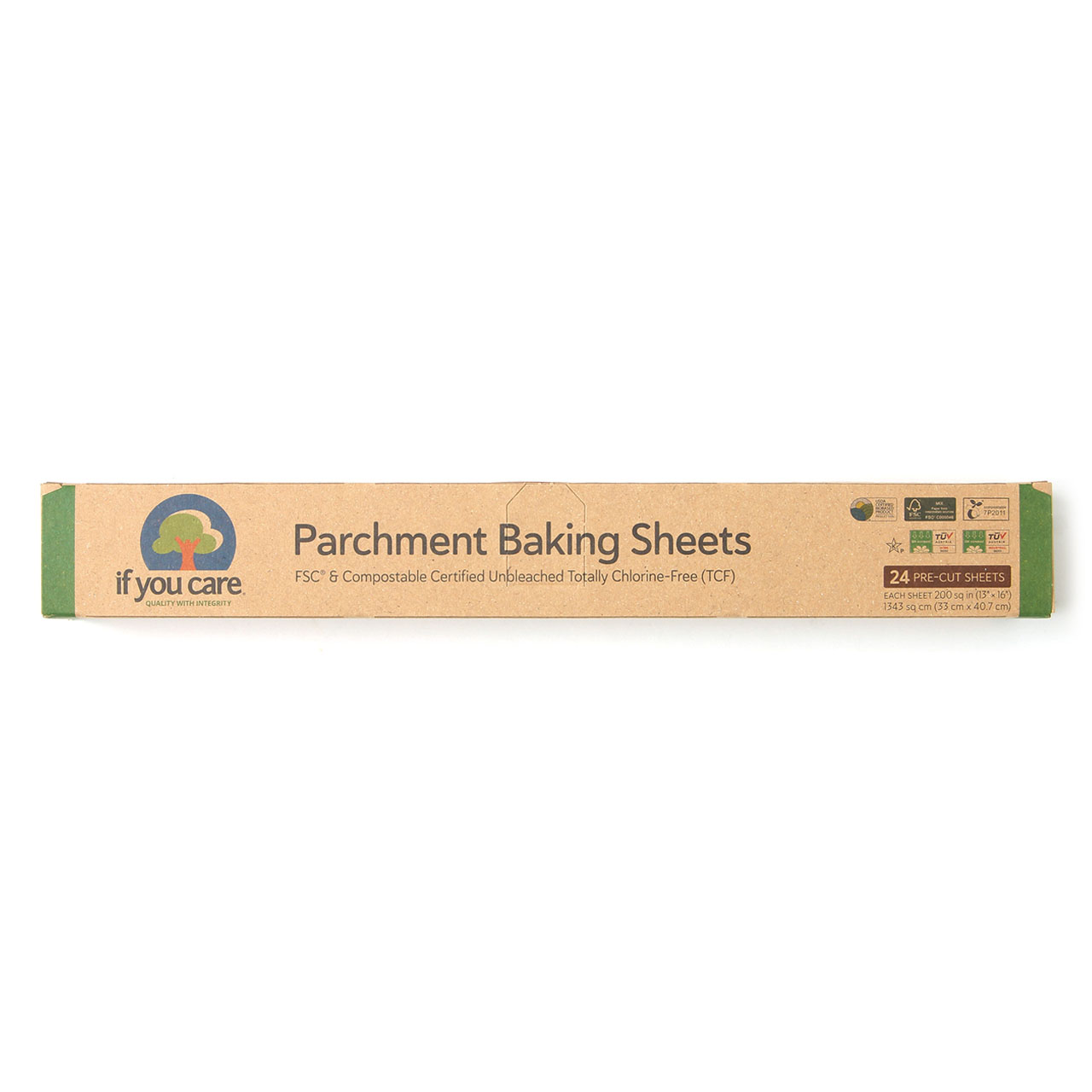 無漂白ベイキングペーパーシートタイプ