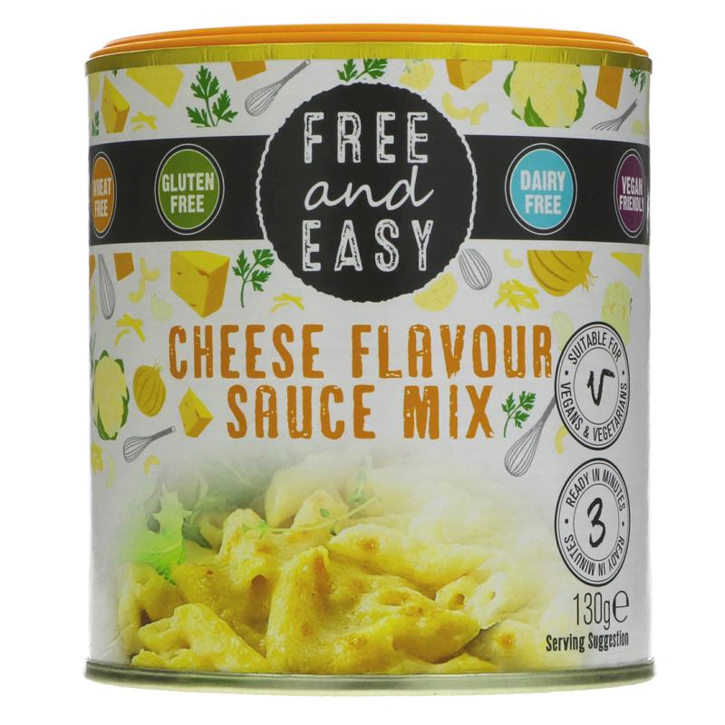 Free & Easy Cheese Flavour Sauce Mix Eco Freaks Emporium