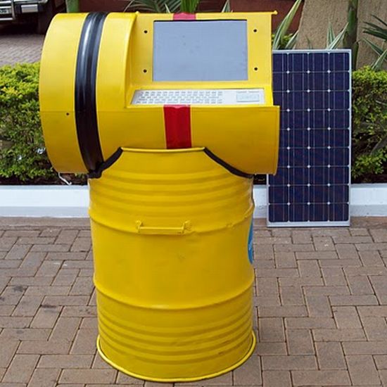 Seven earthfriendly kiosks promoting the green cult Ecofriend