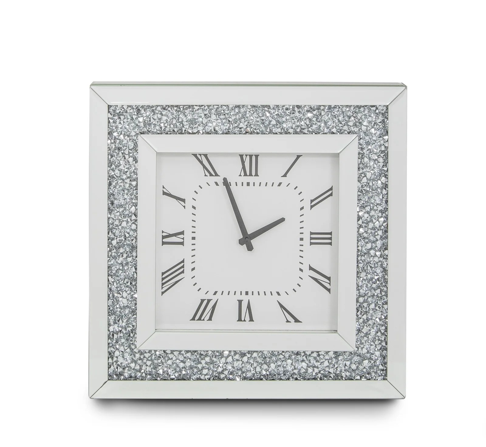 Crushed Diamond Wall Clock Eco Furniture