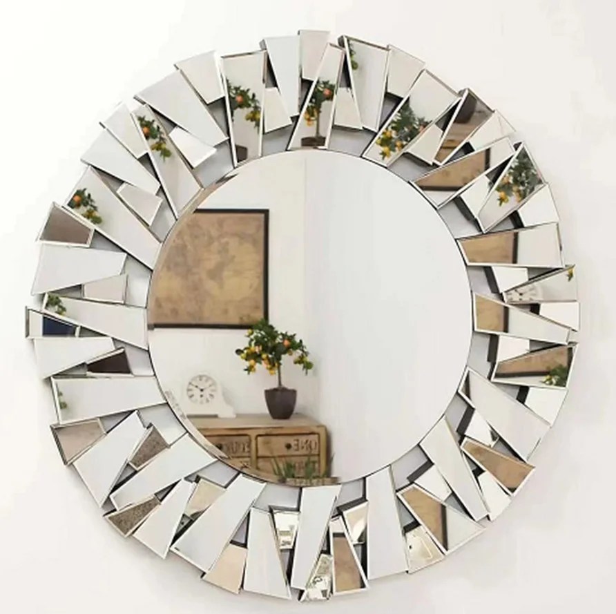 Mosaic Round Wall Mirror Eco Furniture