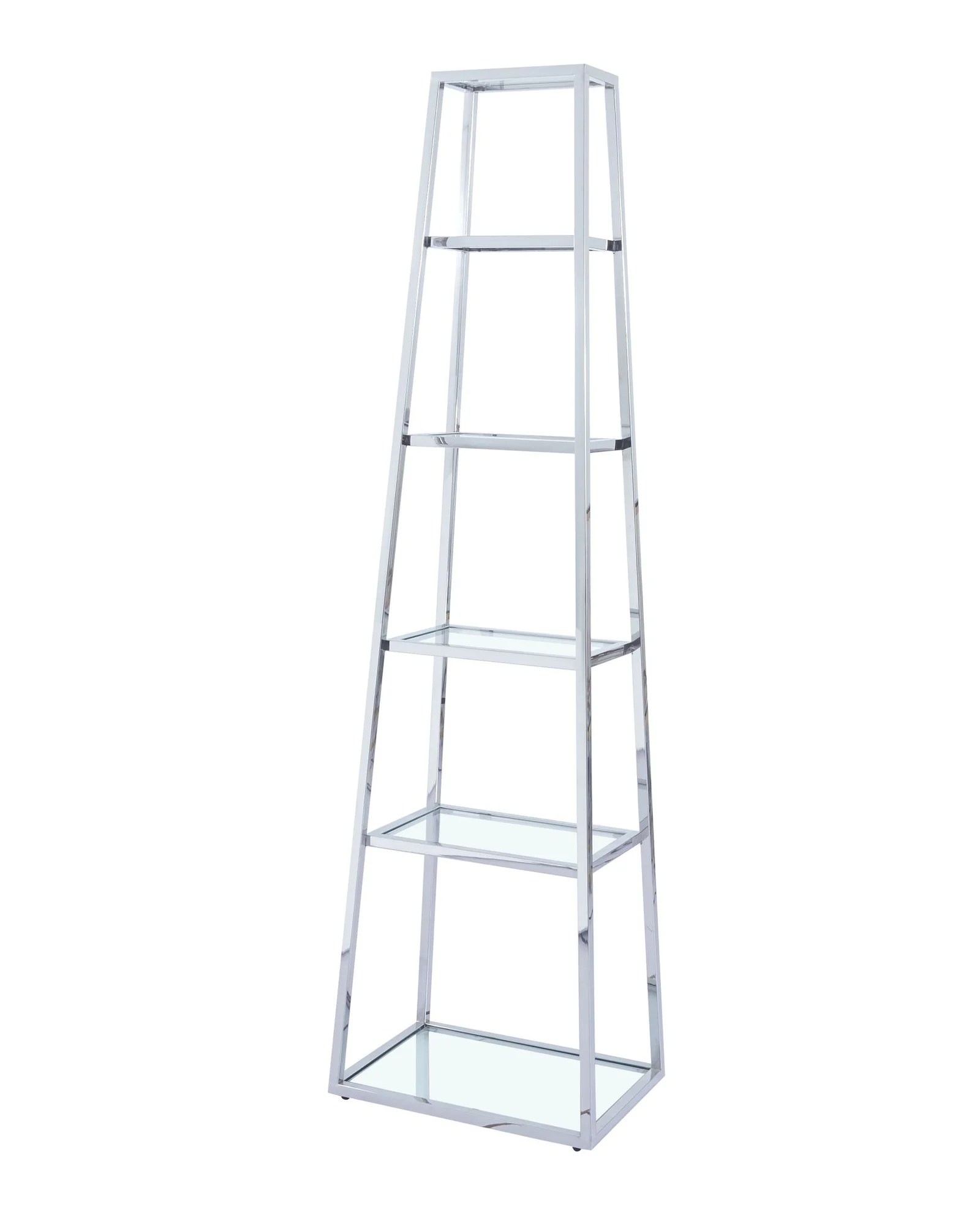 Triangular Glass Bookshelf Eco Furniture