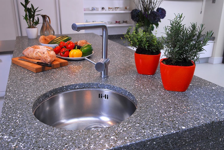 Recycled glass is the Prada handbag of kitchen worktops Eco Girl