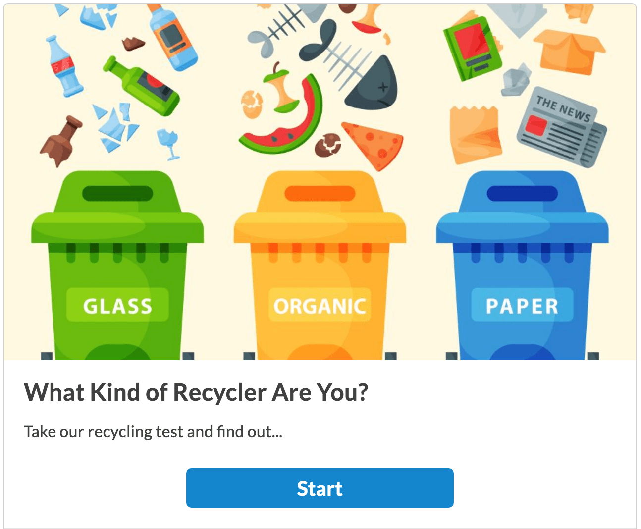 What type of Recycler are you? [Quiz] ecogreenlove