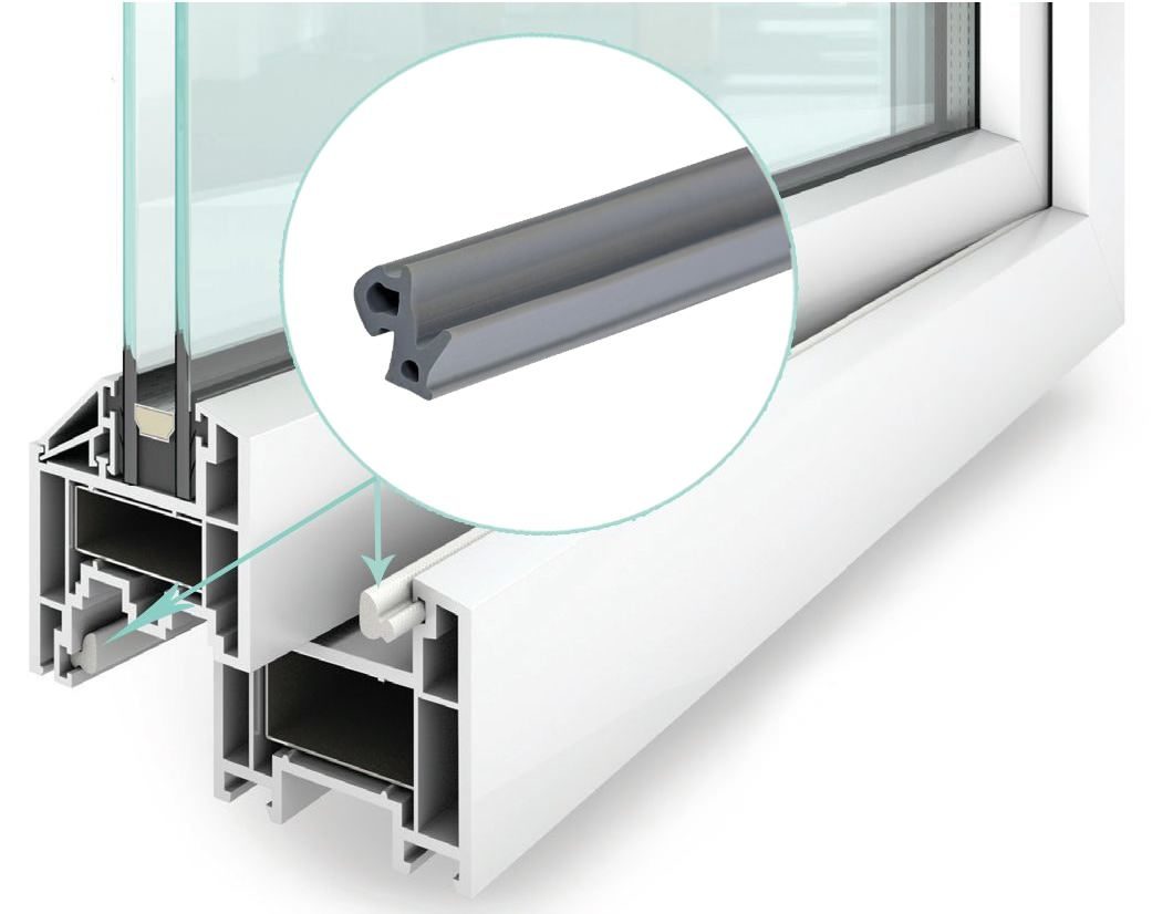Functions of window seals.