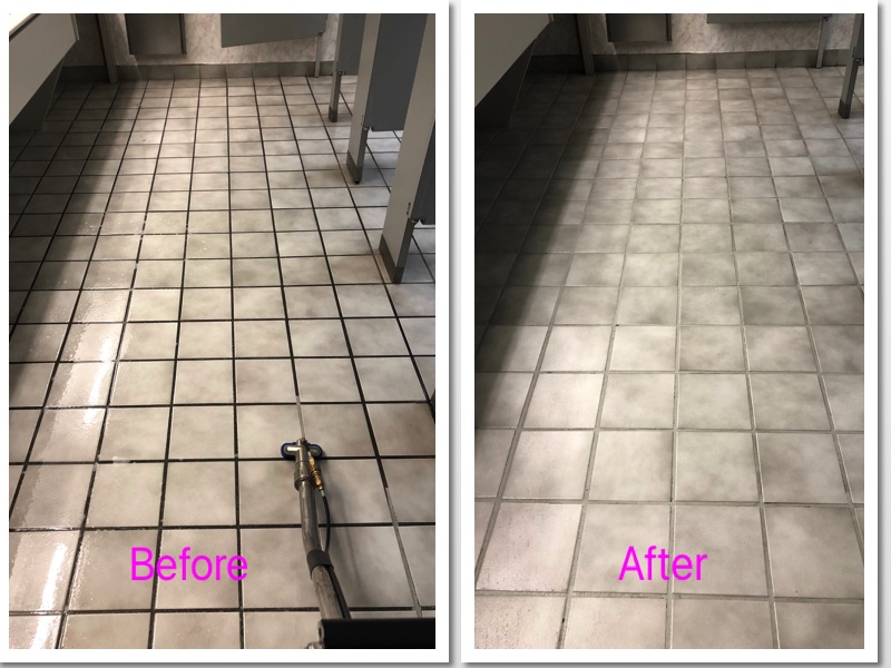 Tile & Grout Cleaning in Commercial Facilities Eco Interior Maintenance