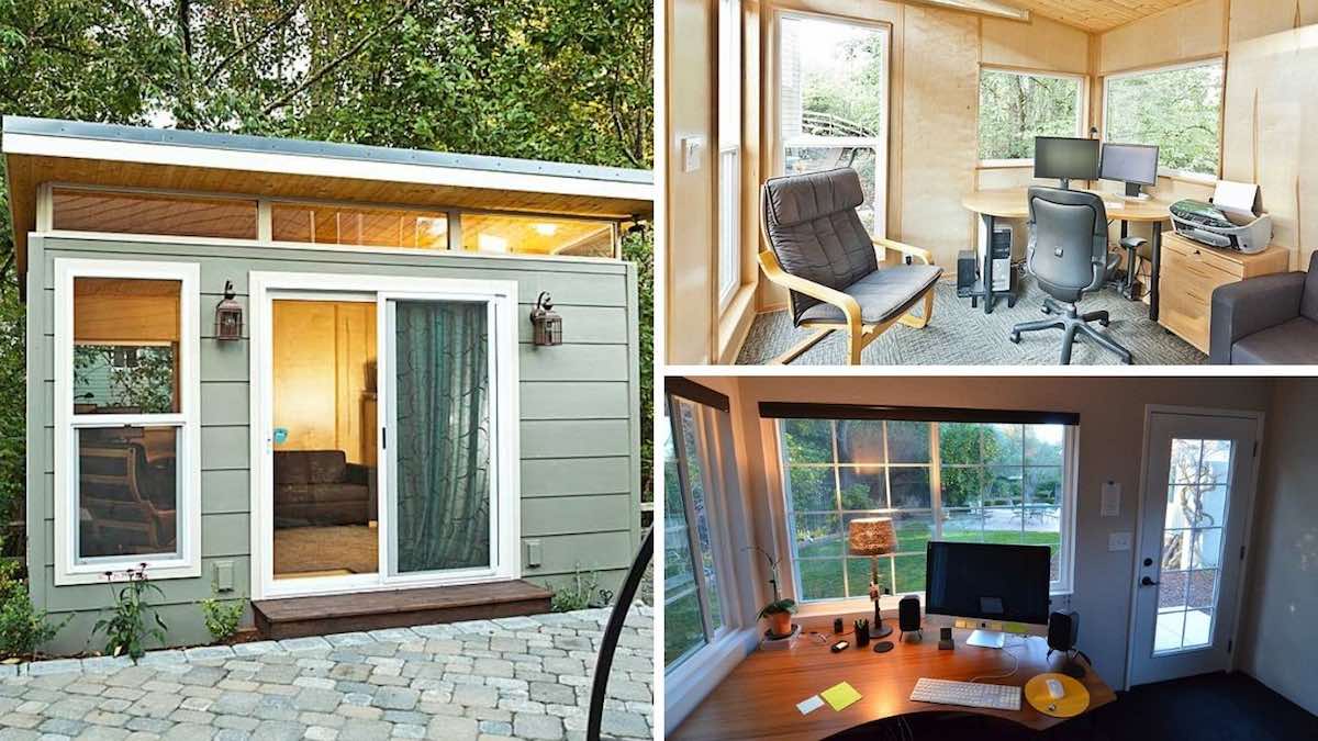 Las 5 mejores oficinas para el patio trasero de tu casa