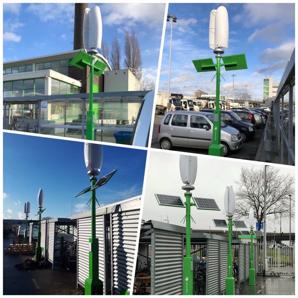 Flower Turbines, las miniturbinas en forma de tulipán que prometen