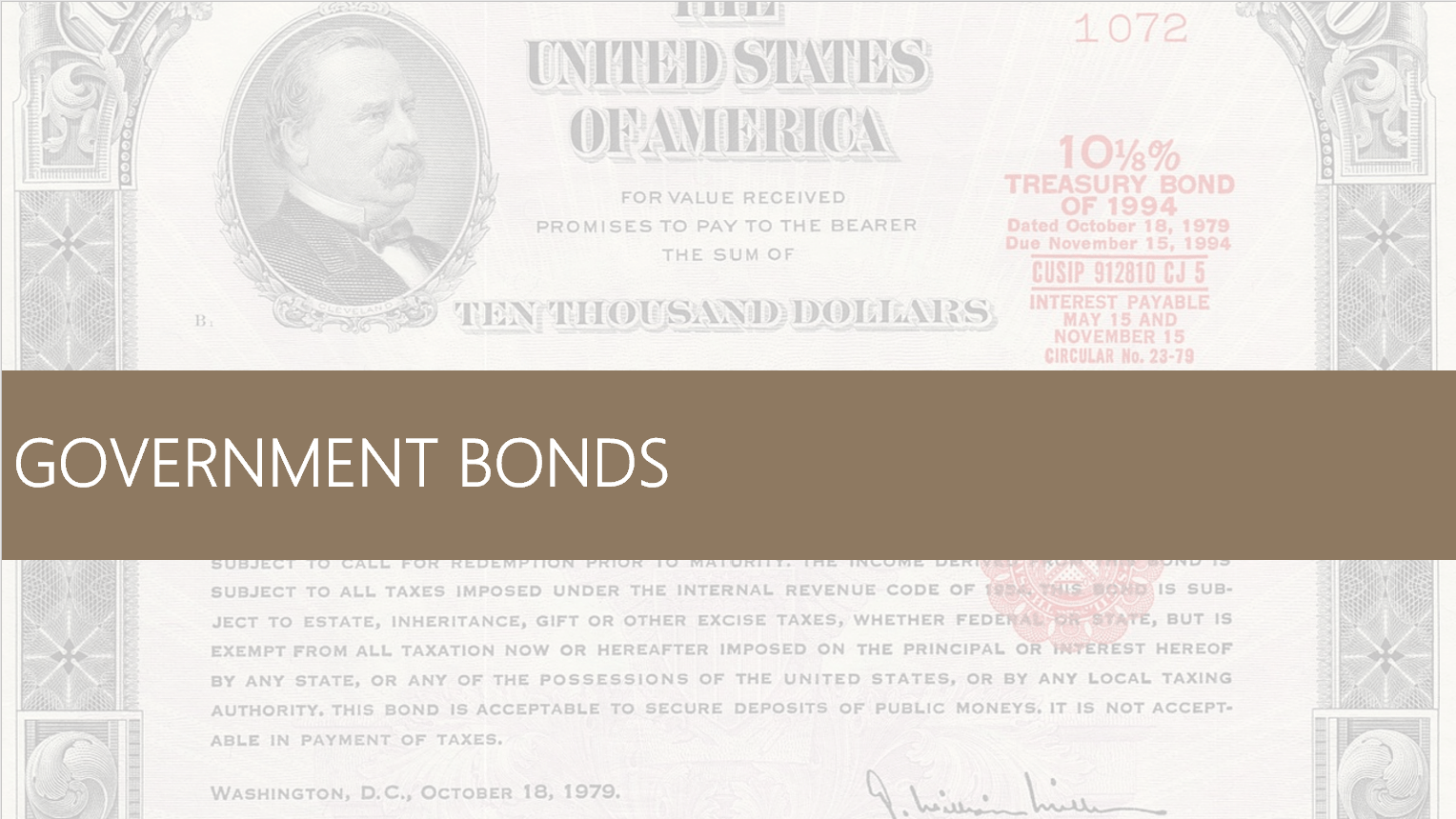 What are Government Bonds? Eco is Easy
