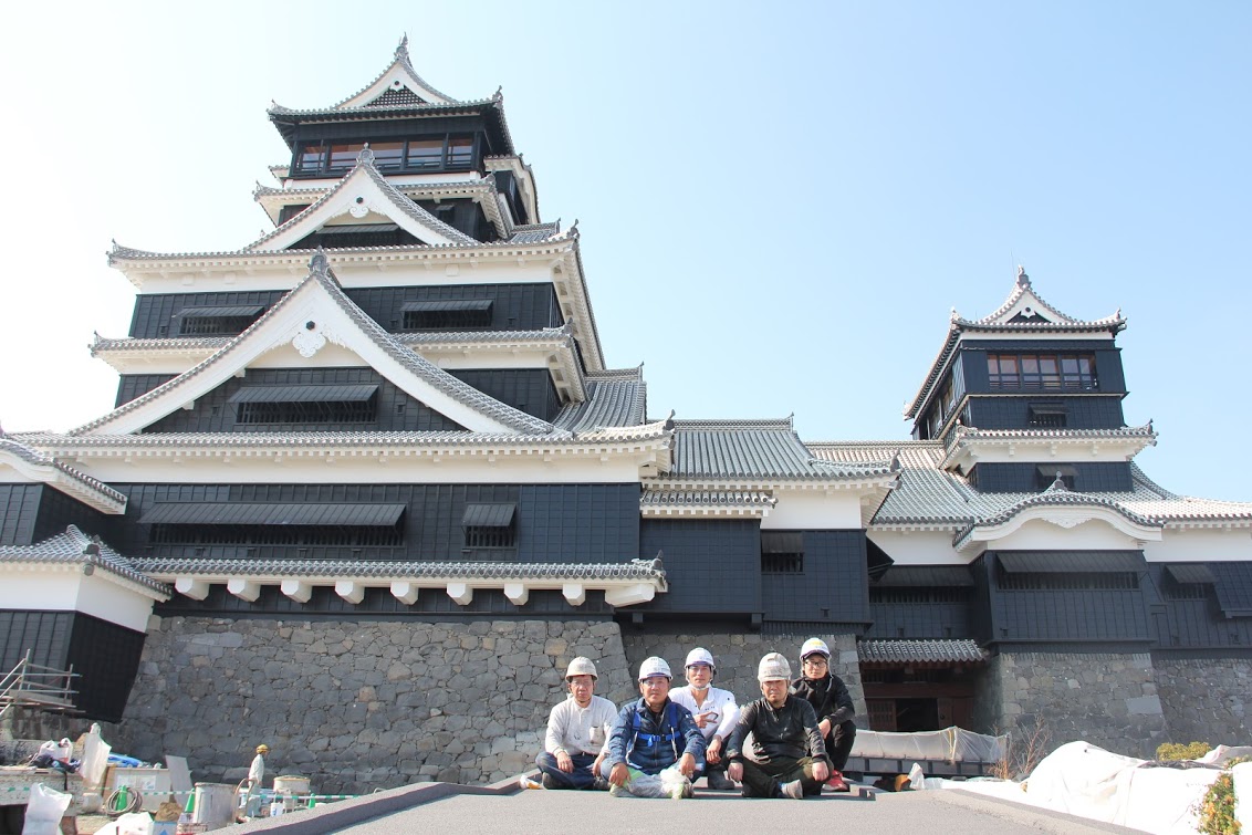 Eco Kawaraの熊本城復興支援活動について EcoKawara