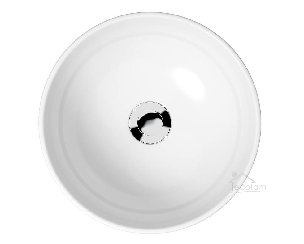 Aufsatzwaschbecken Moduo 35 cm Waschschale weiß rund