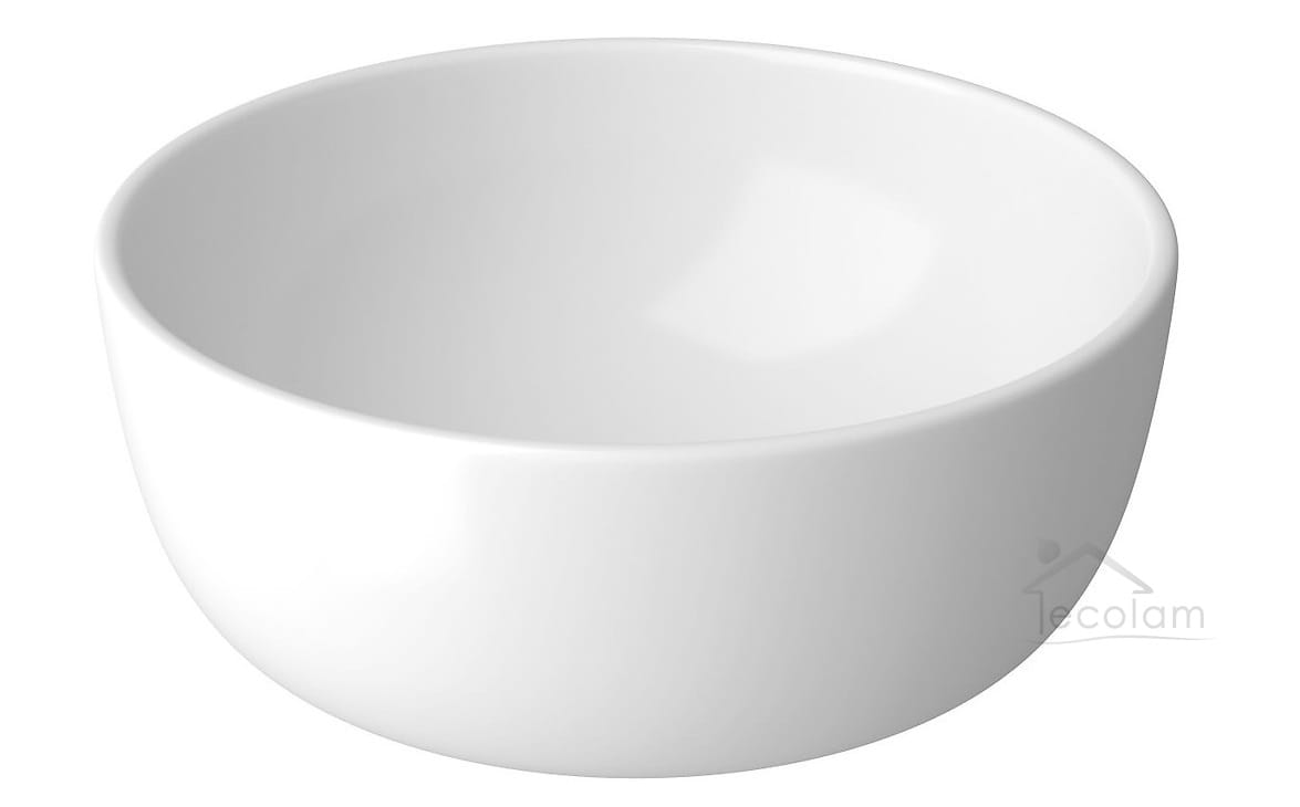 Aufsatzwaschbecken Moduo 35 cm Waschschale weiß rund