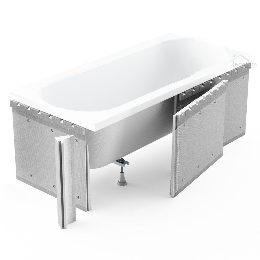 Badewanne Rechteck Doria 160x75 cm ECOLAM