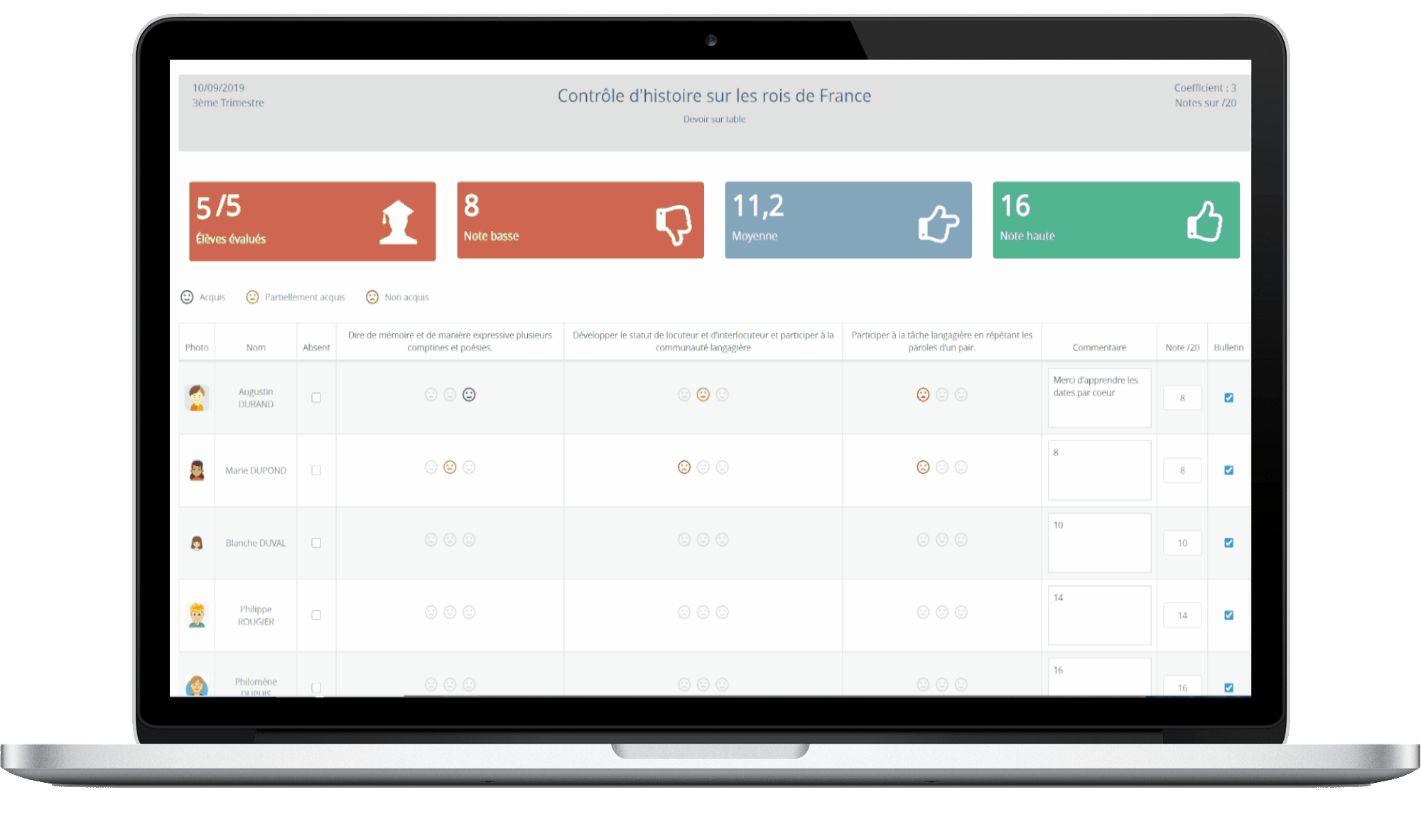Logiciel de gestion scolaire en ligne Vie scolaire Compta Ecole futée