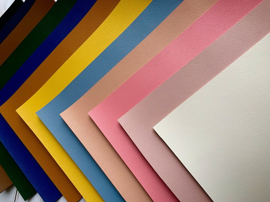 Solid Color Leatherettes a lot of COLORS GOOG color fastness control