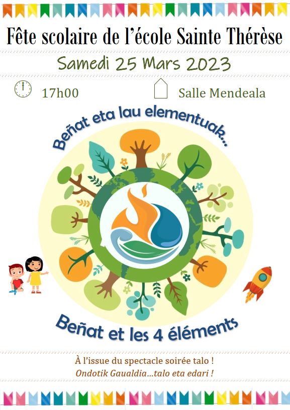 Fête scolaire de l’école Sainte Thérèse Ecole Sainte Thérèse