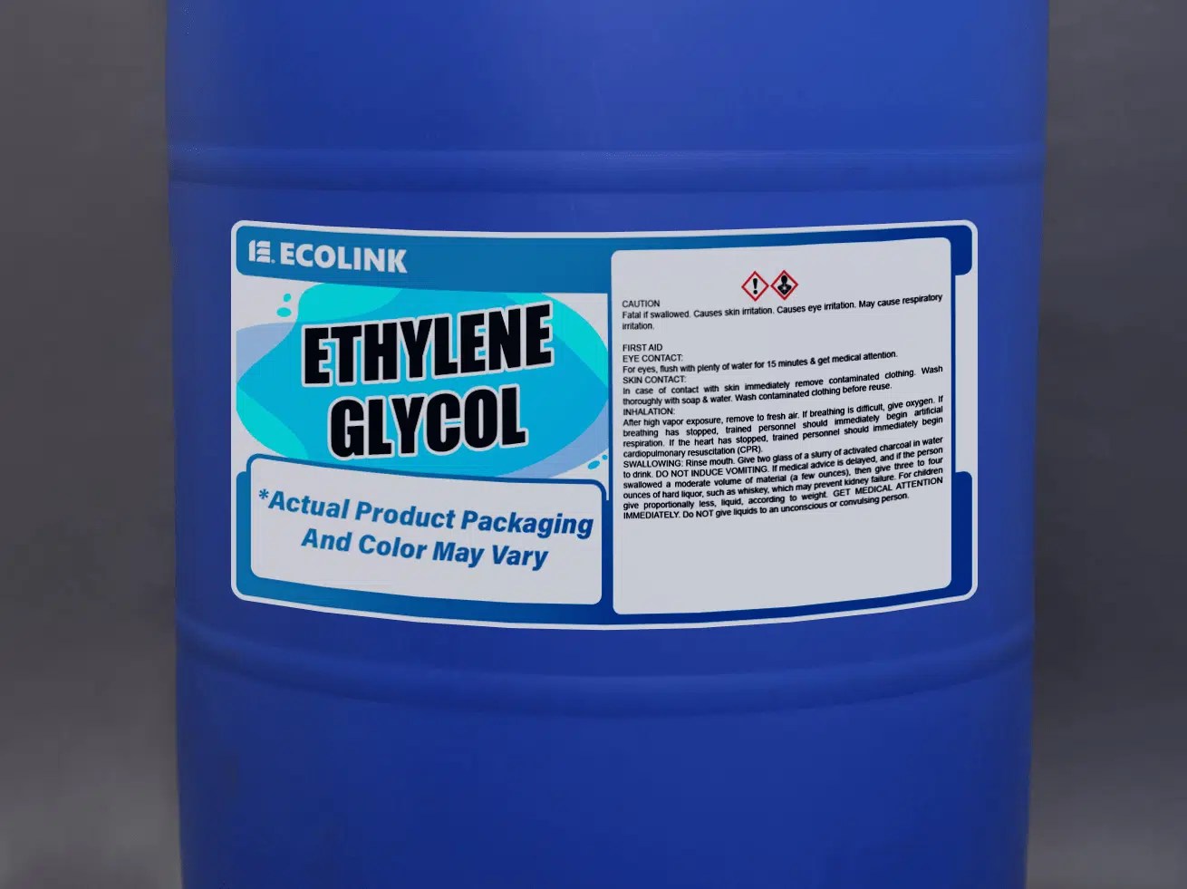 Ethylene Glycol 55 Gal Drum Cooling Water Treatment