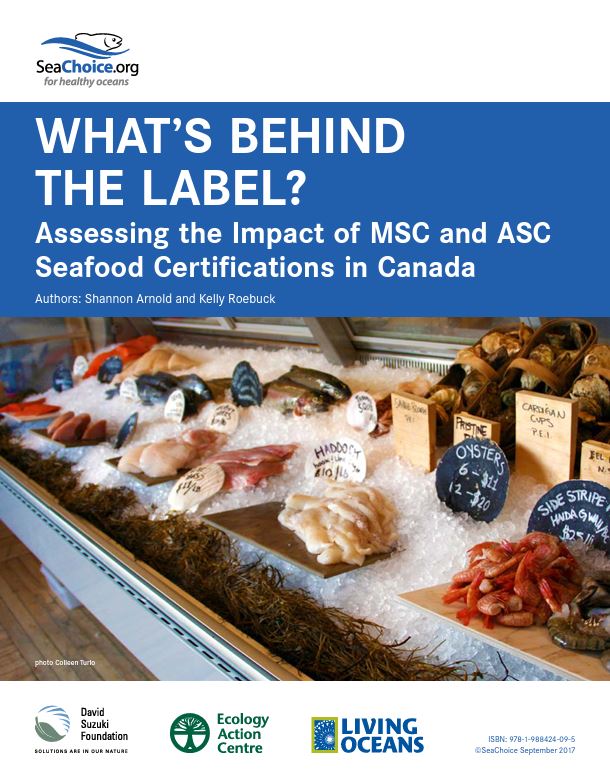 Sustainable Seafood Ecology Action Centre