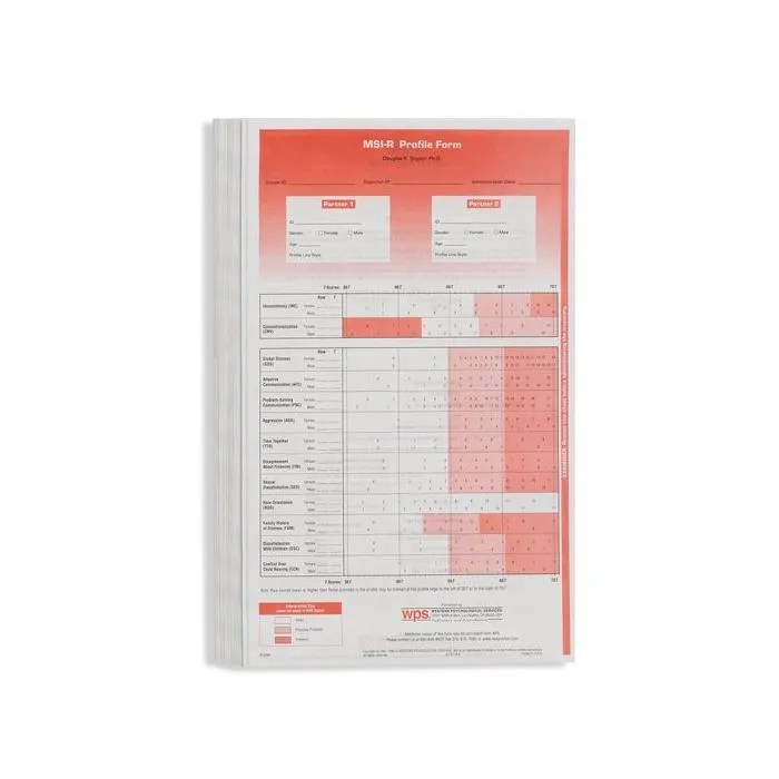 (MSI™R) Marital Satisfaction Inventory™, Revised