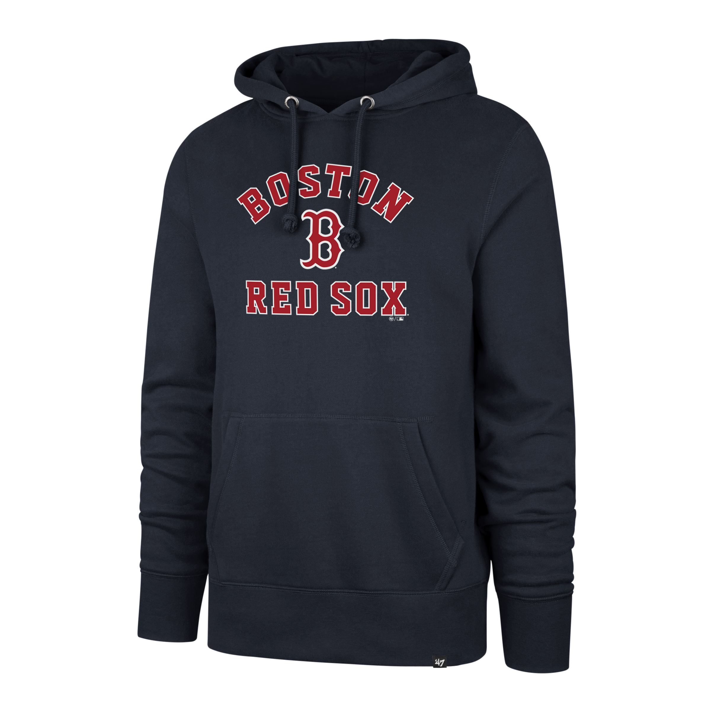 ’47 Boston Red Sox Men’s Varsity Arch Headline Hoodie Sweatshirt Navy