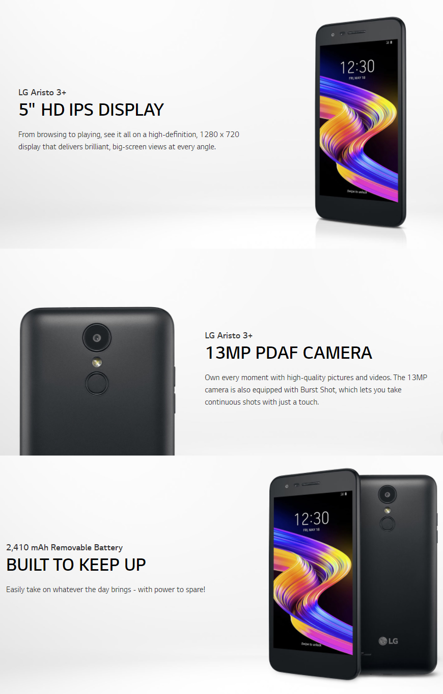 LG Aristo 3 Plus - Reach Mobile