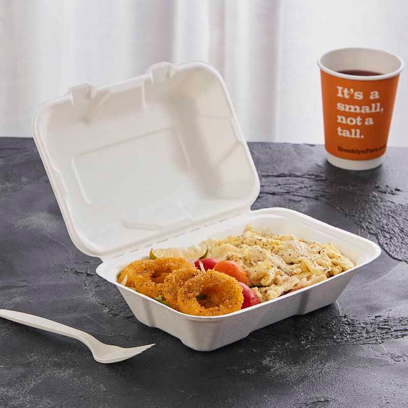 9'' X 6'' Biodegradable Container Eco March