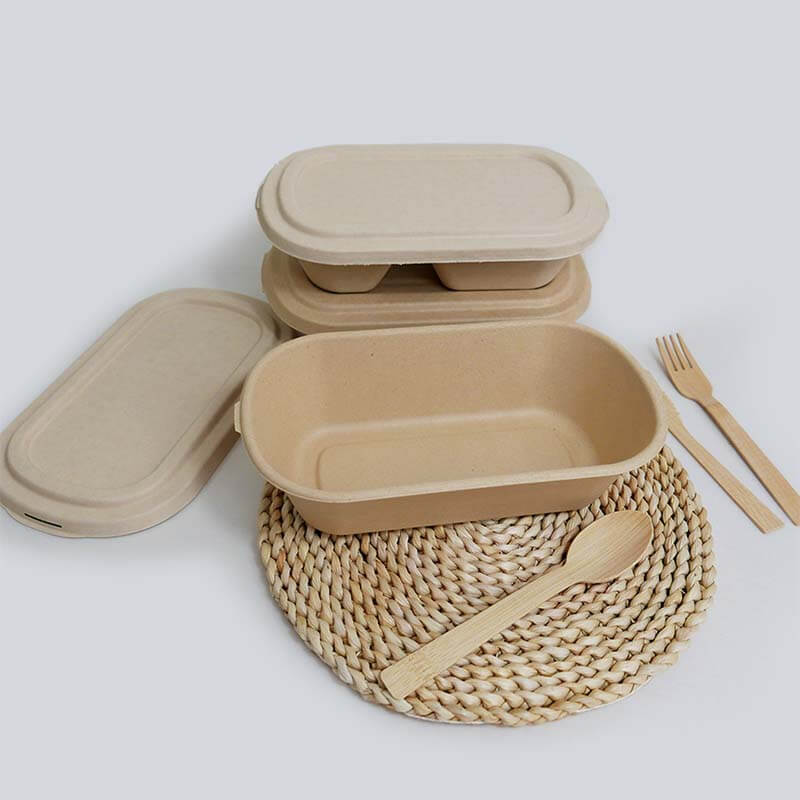 850ml Biodegradable Food Containers Eco March